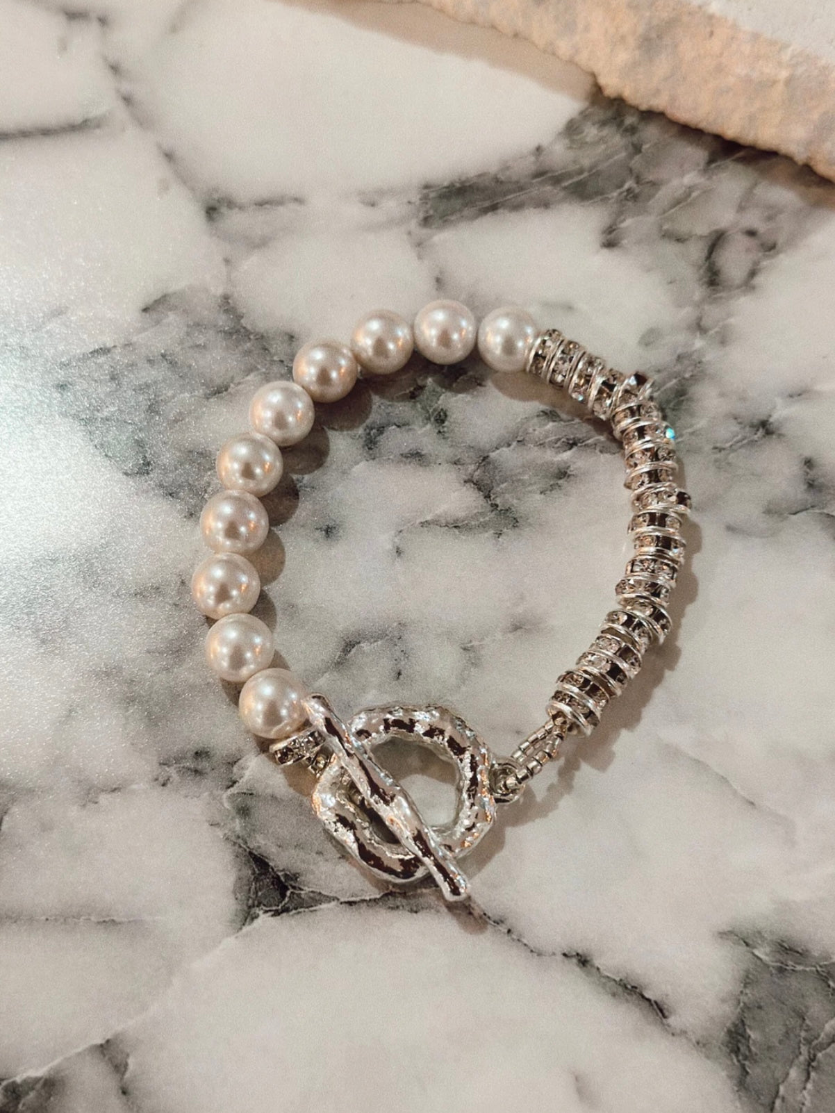 Pearl Crystal Bracelet